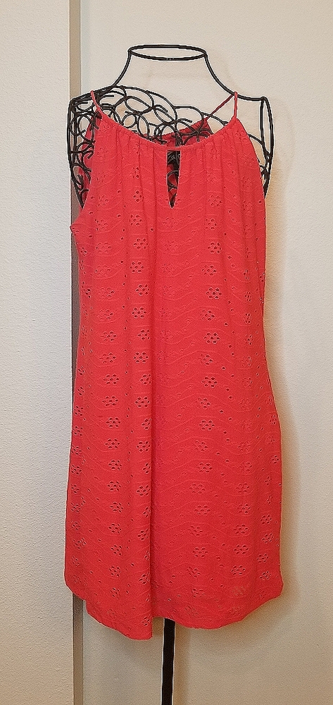 Red cocktail dress
